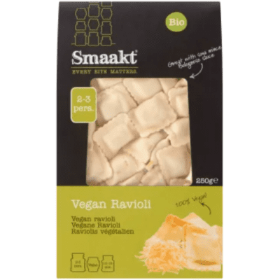 Smaakt vegan ravioli