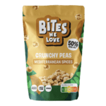 Bites we love crunchy peas mediterranean spices