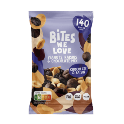 BWL-peanuts raisins and chocolate mix