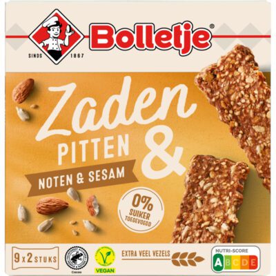 Bolletje Zaden & pitten noten & sesam