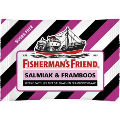 Fisherman's Friend Salmiak & framboos suikervrij