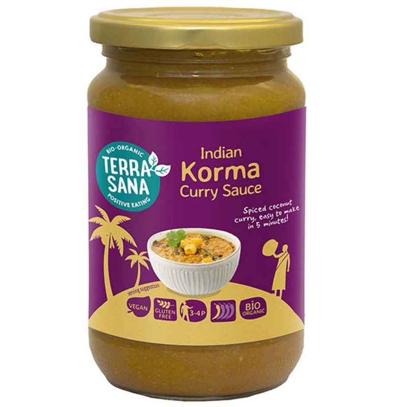 Terrasana indian korma curry saus