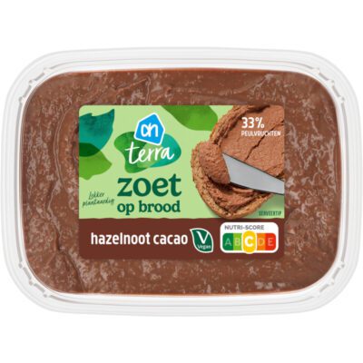 AH Terra Plantaardig zoet op brood hazelnoot