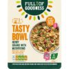 Full of Goodness Tasty bowl herby grains with mushrooms