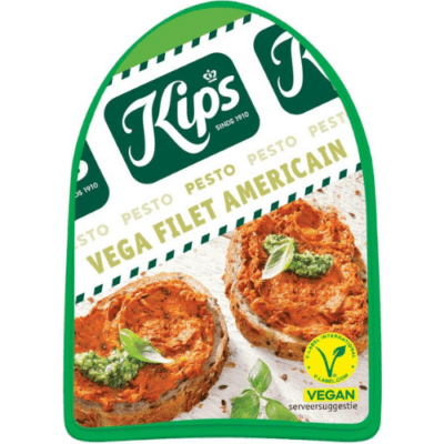 Kips vega filet americain pesto