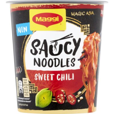 Maggi Saucy noodles sweet chilli