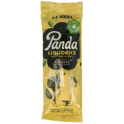 Panda Liquorice soft original 4 stuks