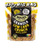 Holie's granola low carb crunch nuts & seeds