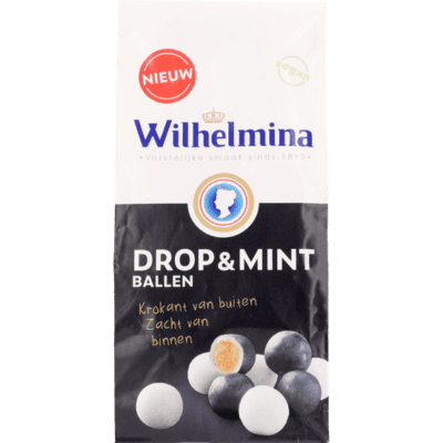 Wilhelmina drop & mint ballen