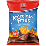 XOX american fries bbq-curry