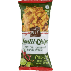 De rit linzenchips chili & lime