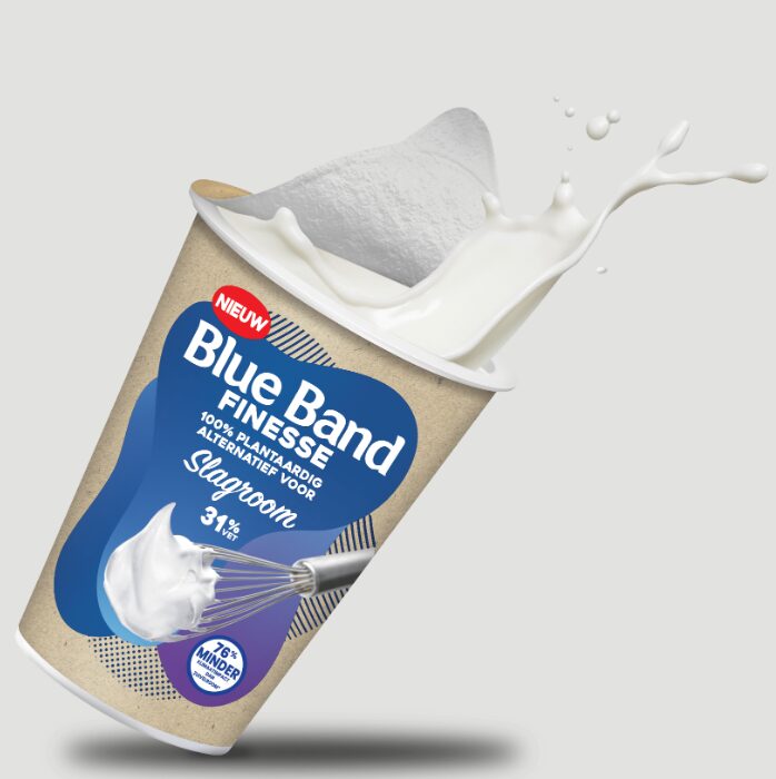 Blue Band finesse plantaardig alternatief slagroom