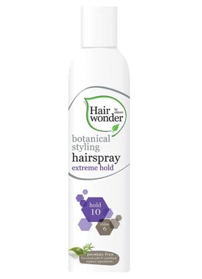 Hairwonder botanical stylinghairspray extreme hold