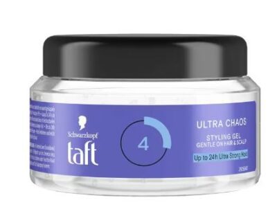 Taft ultra chaos level 4 styling gel 250 ml