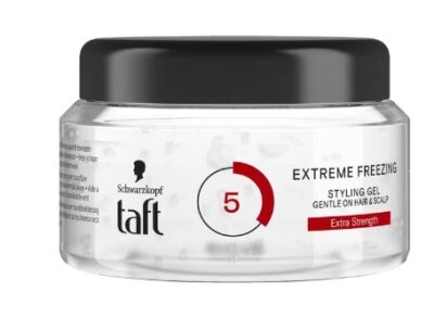 taft extreme freezing level 5 styling gel 250 ml