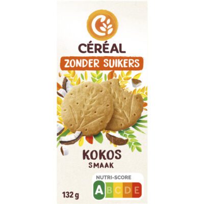 Céréal kokos koek zonder suikers