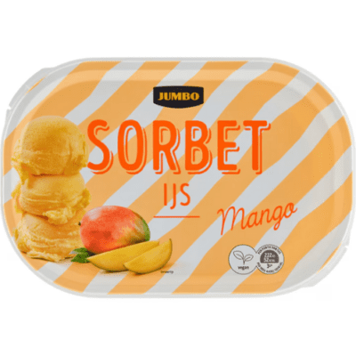 Jumbo sorbet ijs mango