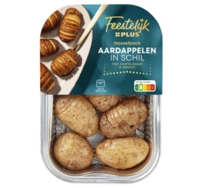 Plus Hasselback aardappelen in schil