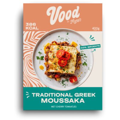 Vood Traditional Greek moussaka