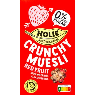 Holie's crunchy muesli red fruit