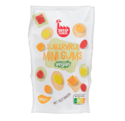 Snoepfabriek suikervrije mini gums