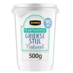 Jumbo plantaardige Griekse stijl yoghurt naturel 500 gram