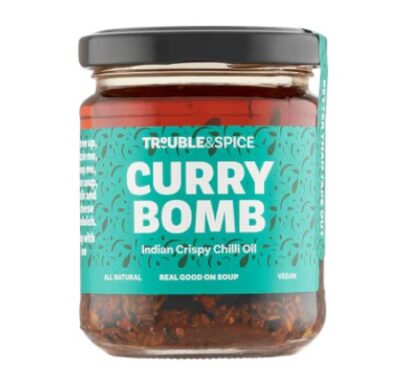 Trouble & Spice curry bomb Indian crispy chilli oil