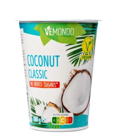 Vemondo coconut classic no added sugars