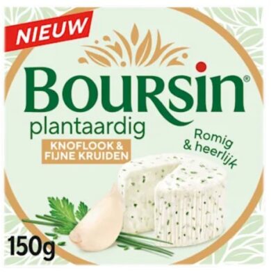 Boursin plantaardig knoflook en kruiden