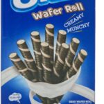 Oreo vanilla wafer roll