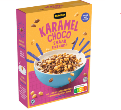 Jumbo karamel choco rice crisp