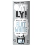 Oatly! Barista iced flat white double shot