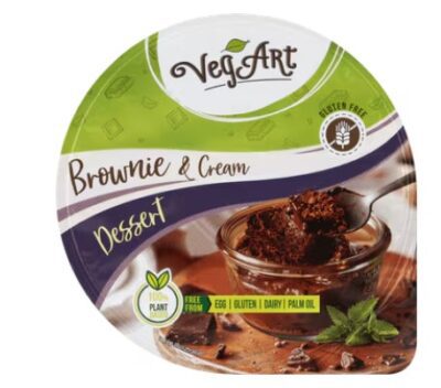 VegArt brownie en cream dessert