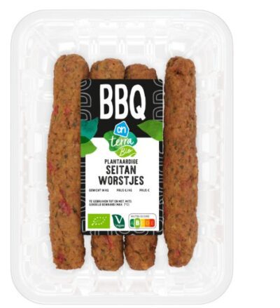 AH Terra plantaardige seitan worstjes