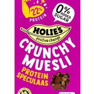 Holie's crunchy muesli protein speculaas