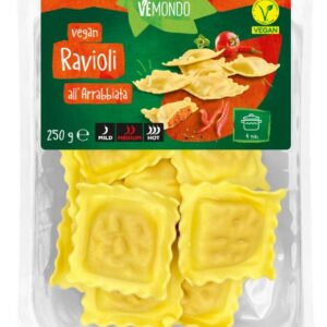 Vemondo vegan ravioli arrabbiata