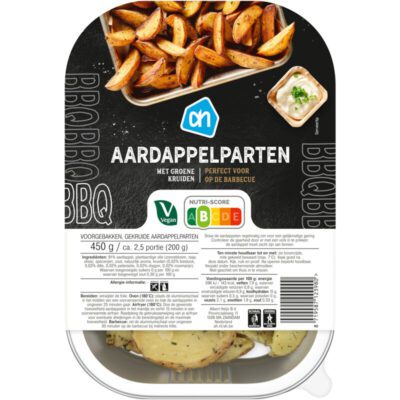 AH aardappelparten met groene kruiden