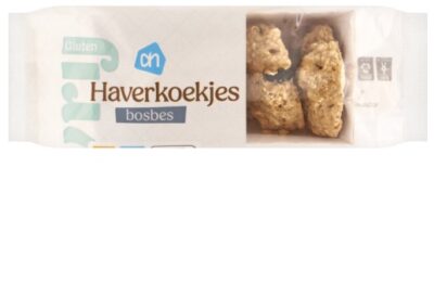 AH glutenvrij haverkoekjes bosbes
