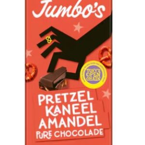 Jumbo pure chocolade pretzel kaneel amandel