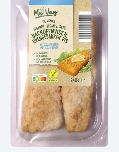 My vay vegan ovengebakken vis