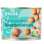 Plus plantaardige soepballetjes