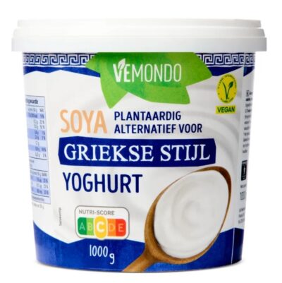 Vemondo plantaardig alternatief voor Griekse stijl yoghurt