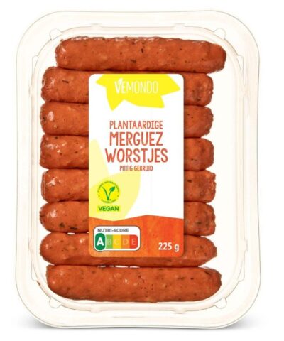 Vemondo plantaardige merquez worstjes