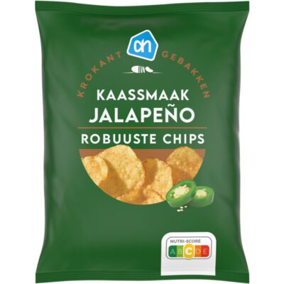 AH robuuste chips kaassmaak jalapeno