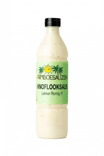 Rimboesauzen knoflooksaus