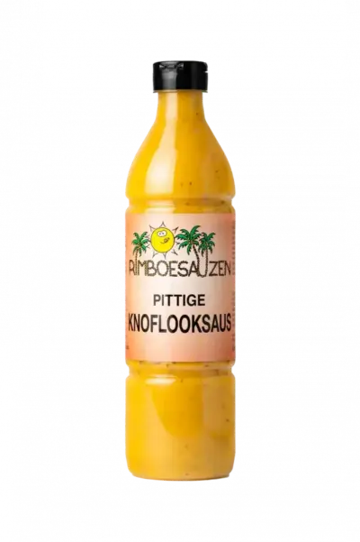Rimboesauzen pittige knoflooksaus