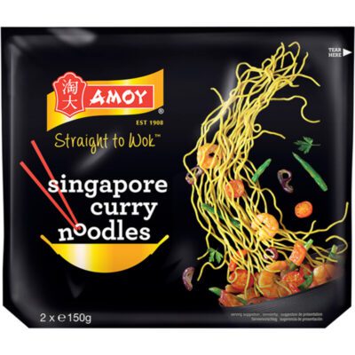 Amoy singapore curry noedels