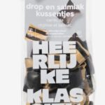 Hema drop en salmiak kussentjes