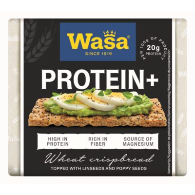 Wasa protein+ wheat crispbread