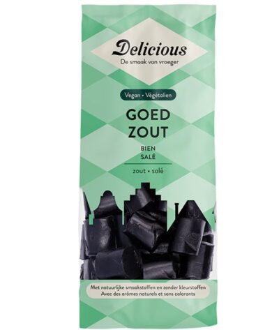 Delicious goed zout drop